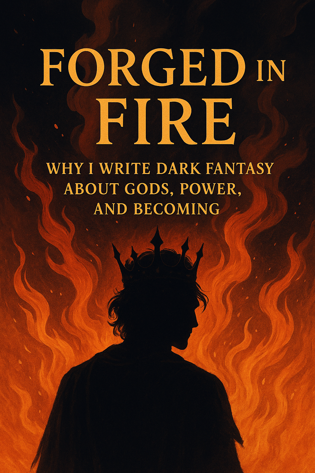 Forged in Fire: Why I Write Dark Fantasy About Gods, Power, and Becoming