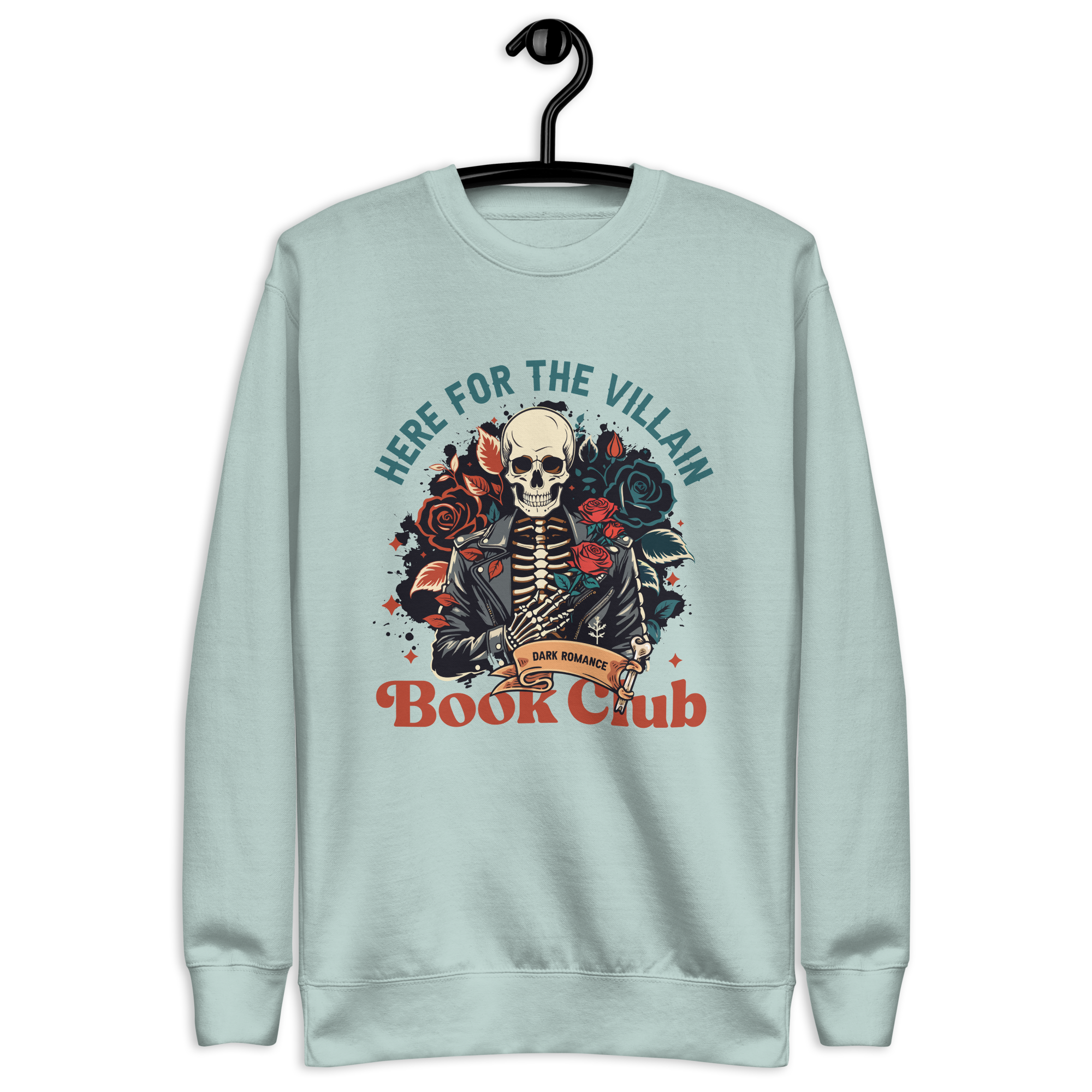 Here for the Villain, Unisex Premium Sweatshirt